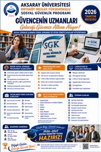 GELECEĞİNİ GÜVENCE ALTINA AL! 2026-2027'DE YERİN HAZIR!