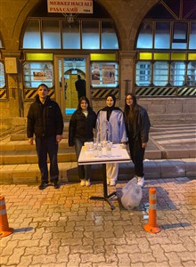 Ortaköy MYO Sosyal Güvenlik Programı Öğrencilerinden Şehidimiz Özkan Özkanlı Anısına Anlamlı Etkinlik 