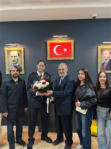 Ortaköy Meslek Yüksekokulu Sosyal Güvenlik Bölümü’nden 10 Nisan Polis Haftası Kapsamında Anlamlı Ziyaret